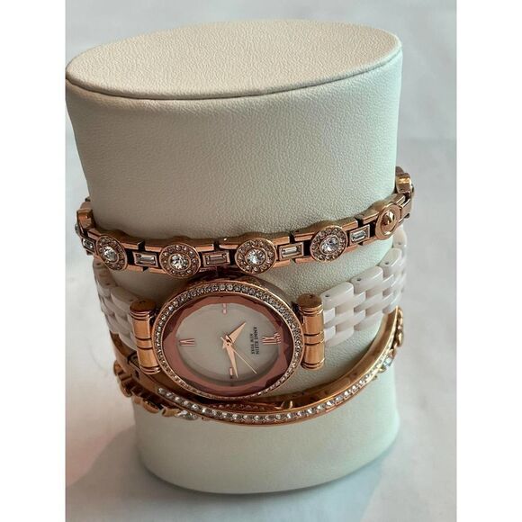 Anne Klein NY Watch/Bracelet Set NWT - Picture 3 of 7
